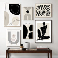 Boho Geometric Line Prints