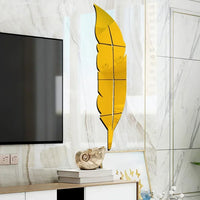 Dancing Feather Mirror Stickers