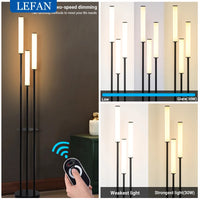 Dimmable Shelf Floor Lamp