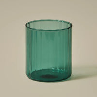 Heat-Resistant Striped Glass Cups