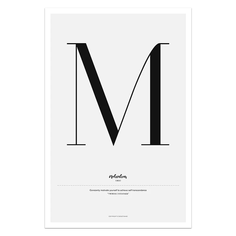 Minimal Love Quote Prints