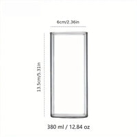 Square Cocktail Drinking Glass