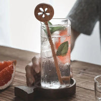 Square Cocktail Drinking Glass