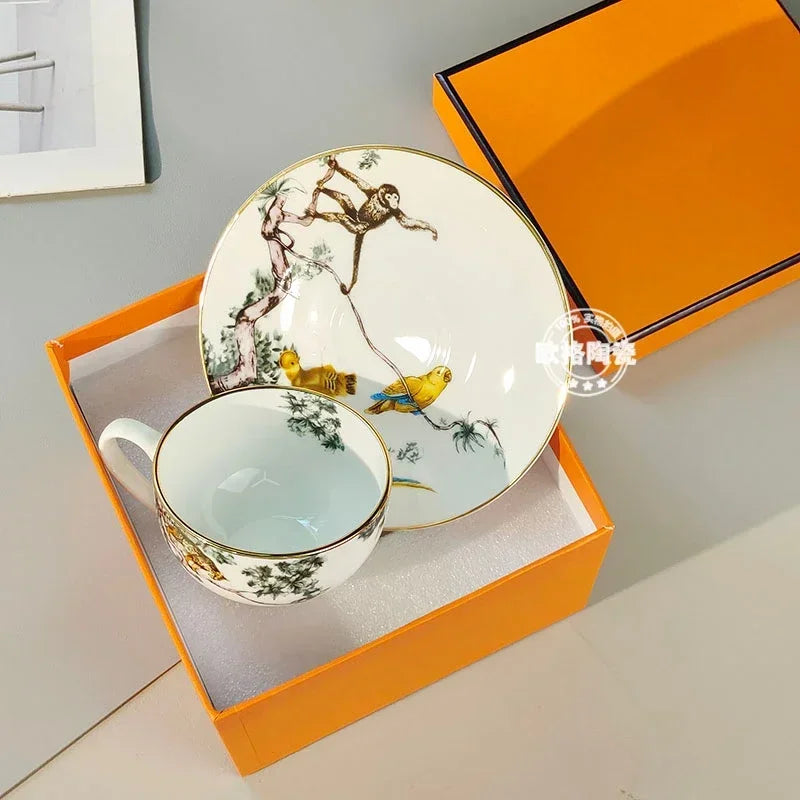 Jungle Ceramic Dinnerware Set