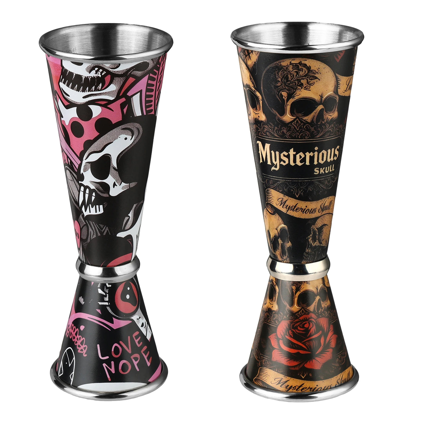 Double Shot Steel Jigger