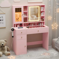 LED Glass Top Vanity