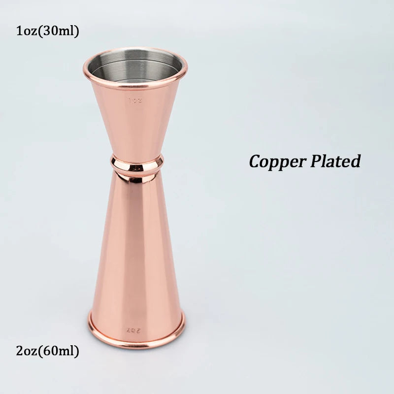 Double Shot Steel Jigger