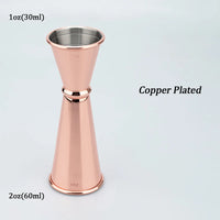 Double Shot Steel Jigger