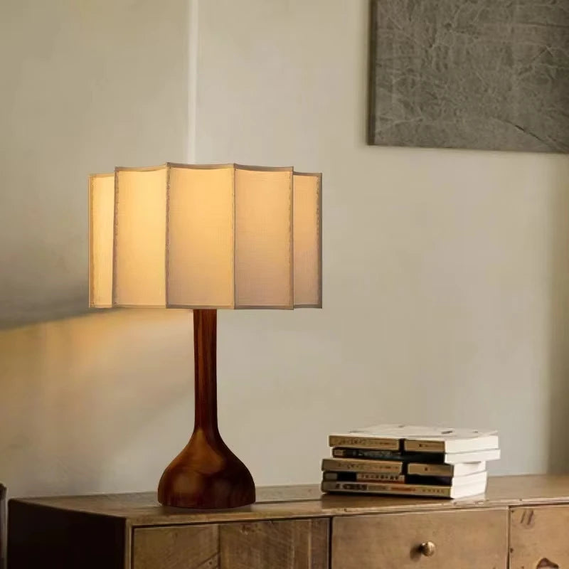 Wabi Sabi Wood Lamp
