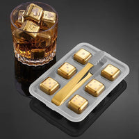 Reusable Stainless Whiskey Cubes