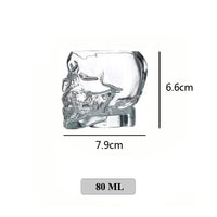 Skull Shaped Whiskey Glass