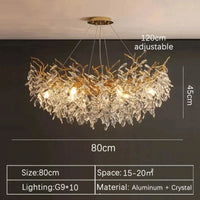Crystal Island LED Chandelier