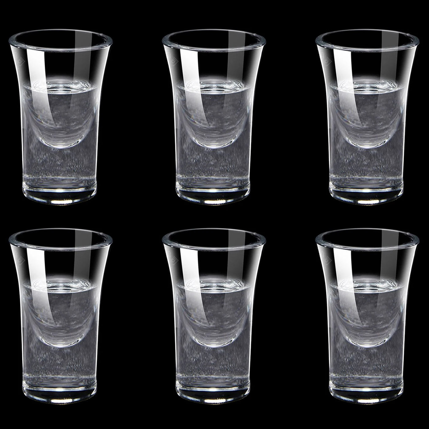 Mini Footed Shot Glasses