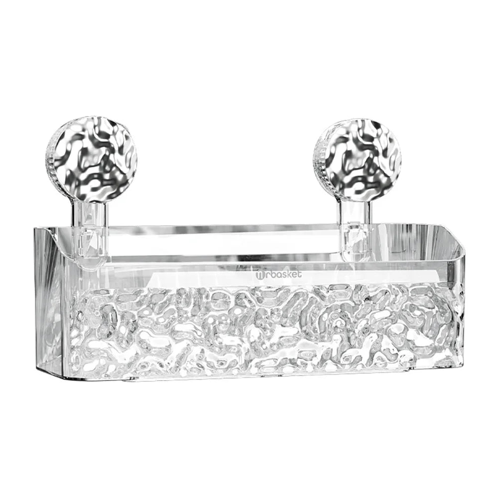 Suction Glacier Bathroom Basket