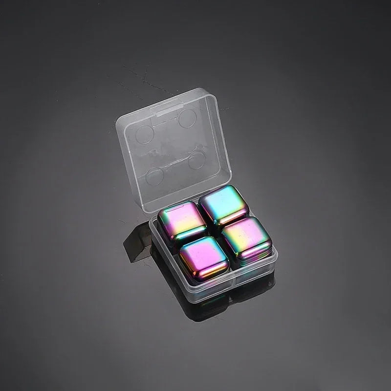 Reusable Stainless Whiskey Cubes