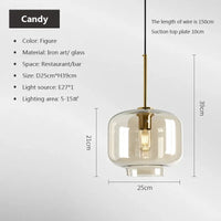 Nordic Glass Loft Pendant