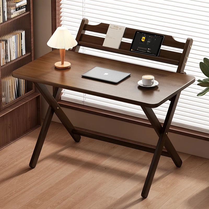 Foldable Bamboo Study Workstation
