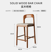 Nordic Designer Bar Chair