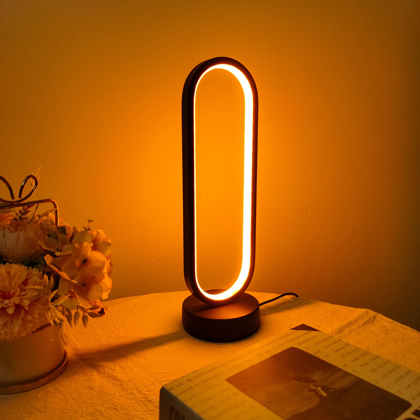 Ring LED Bedside Lamp