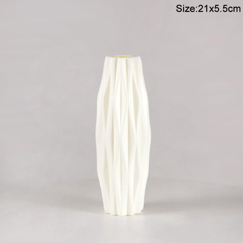 Modern Plastic Flower Vase