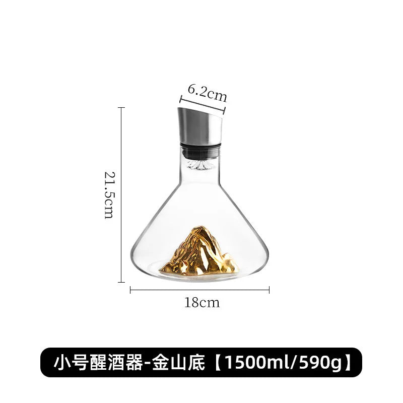 Iceberg Crystal Whisky Decanter