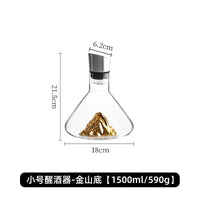 Iceberg Crystal Whisky Decanter