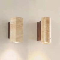 Travertine Marble Wall Sconce