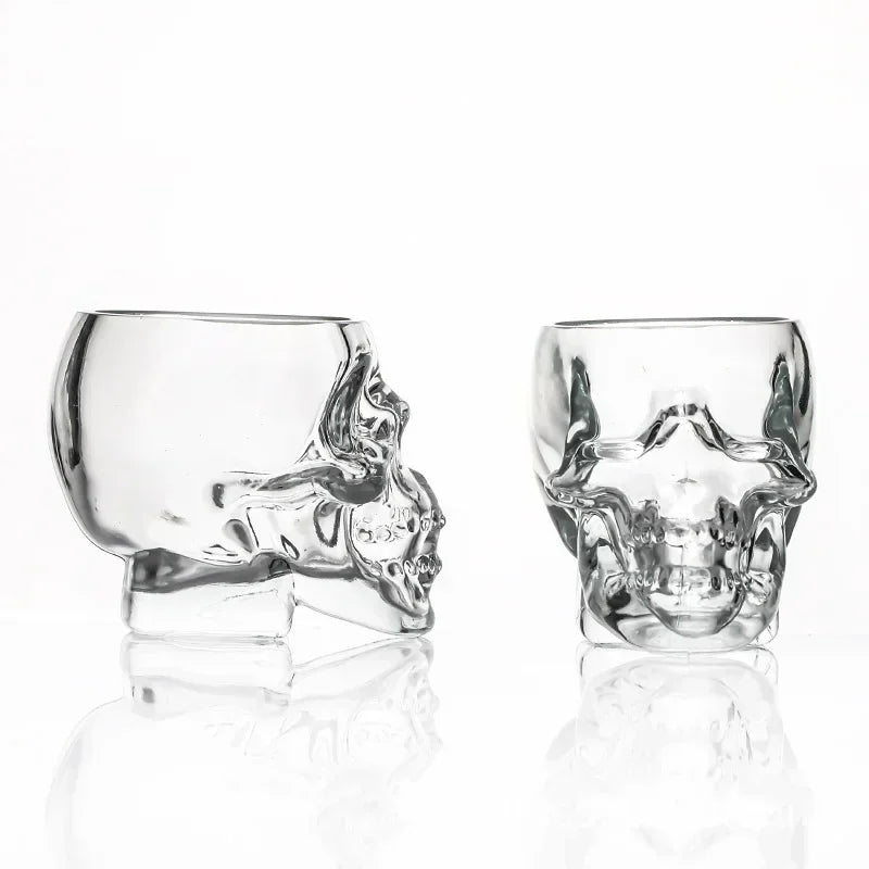Skull Shaped Whiskey Glass