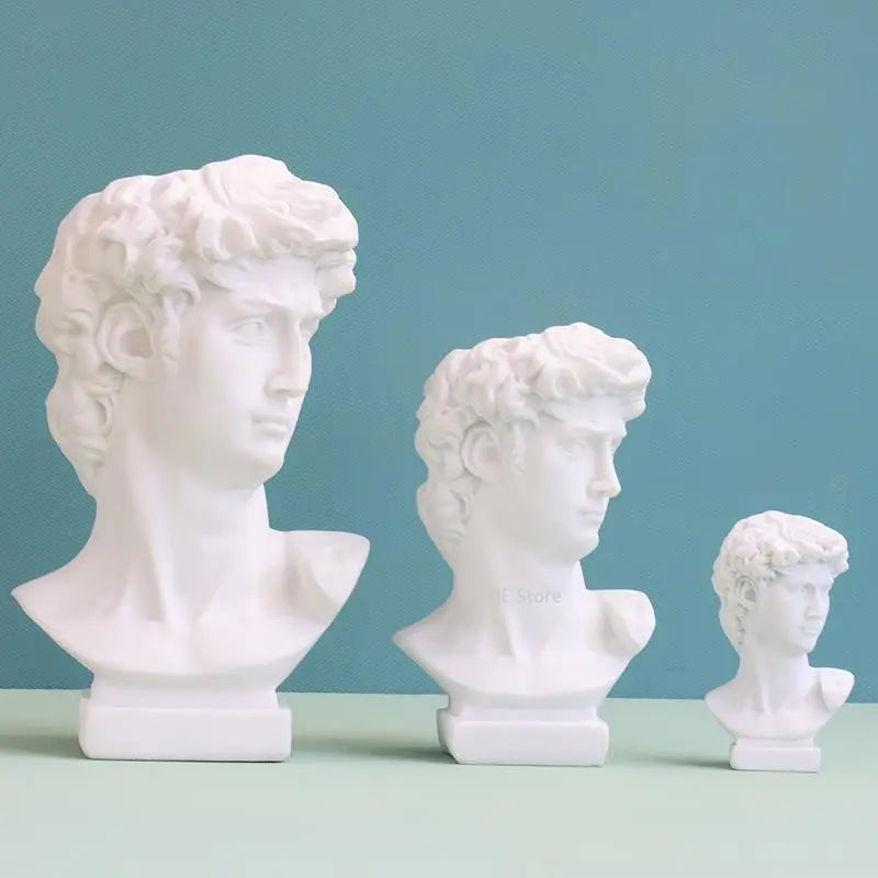 David Portrait Decorative Vase