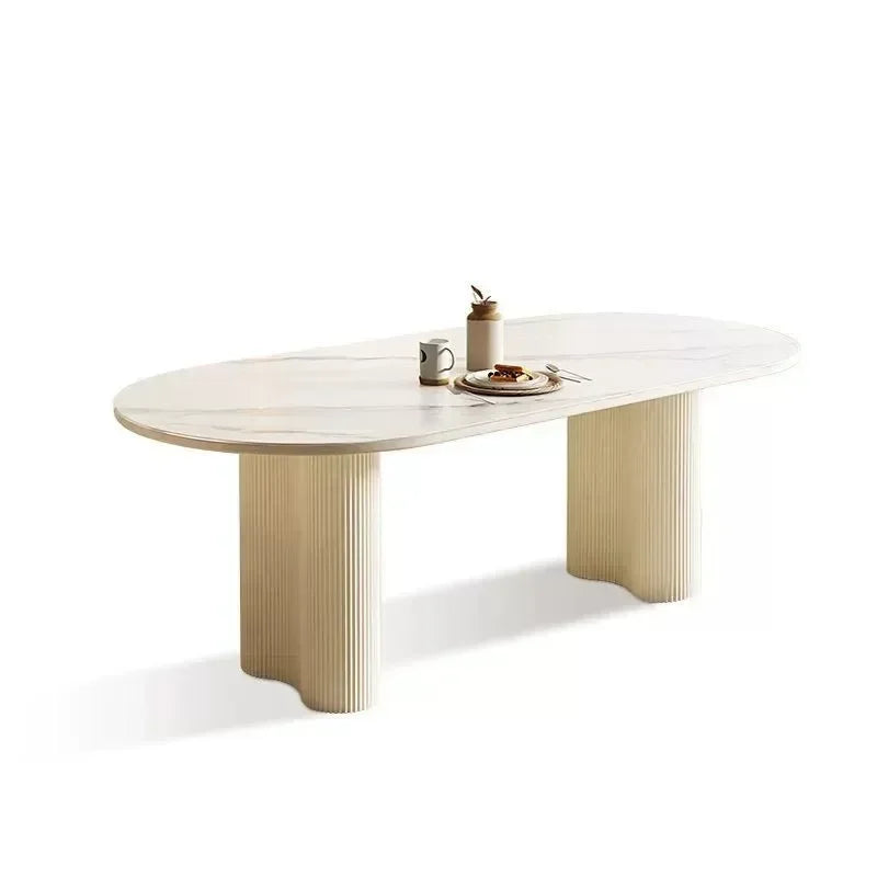 Oval Sintered Dining Set