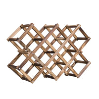 Collapsible Wooden Wine Rack
