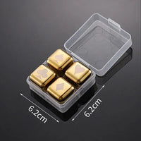 Reusable Stainless Whiskey Cubes