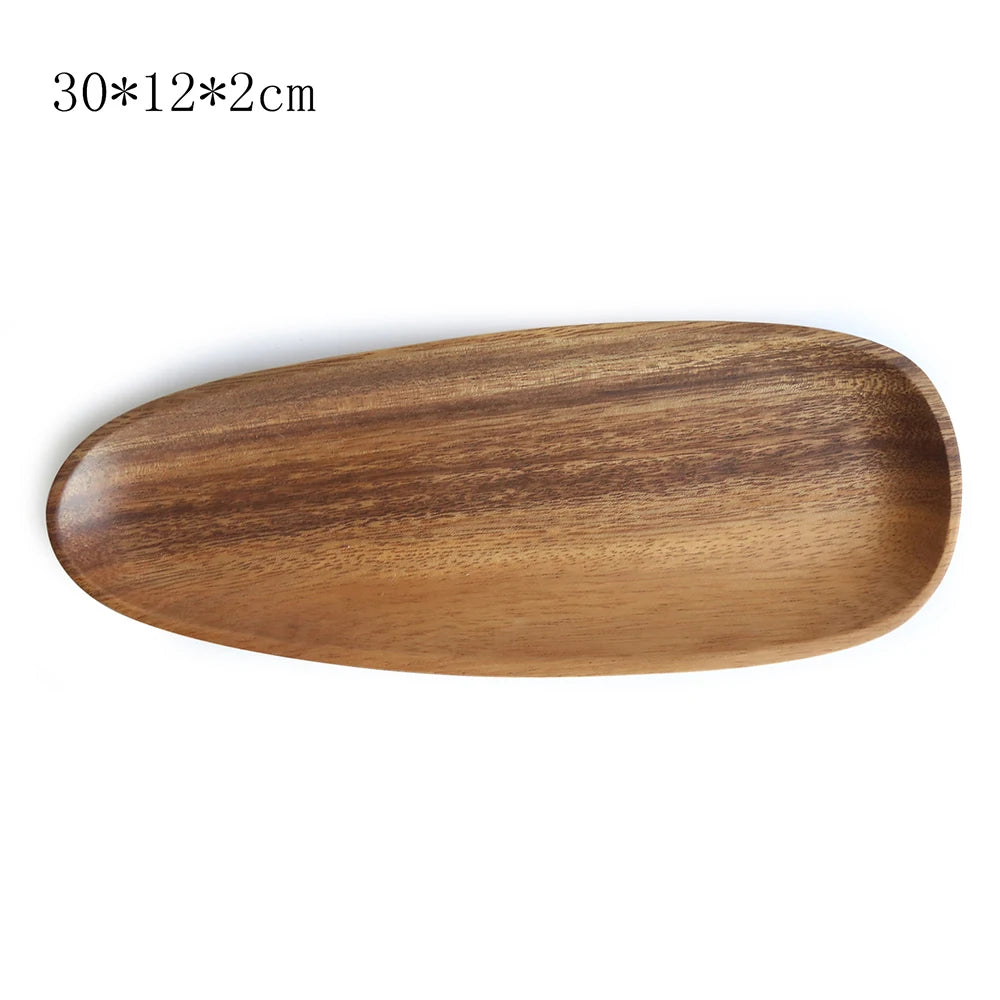 Acacia Oval Serving Tray