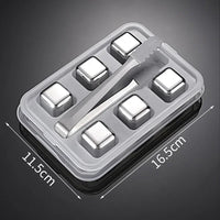 Reusable Stainless Whiskey Cubes
