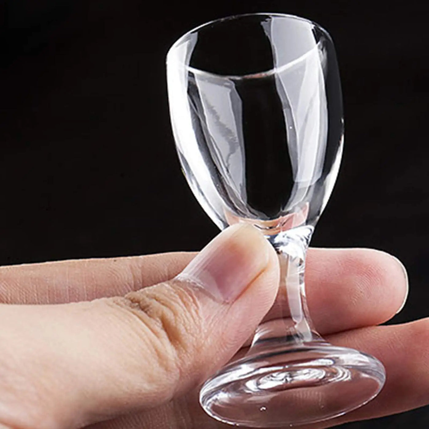 Mini Footed Shot Glasses