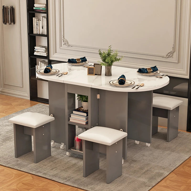 Folding Nordic Dining Set