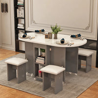 Folding Nordic Dining Set