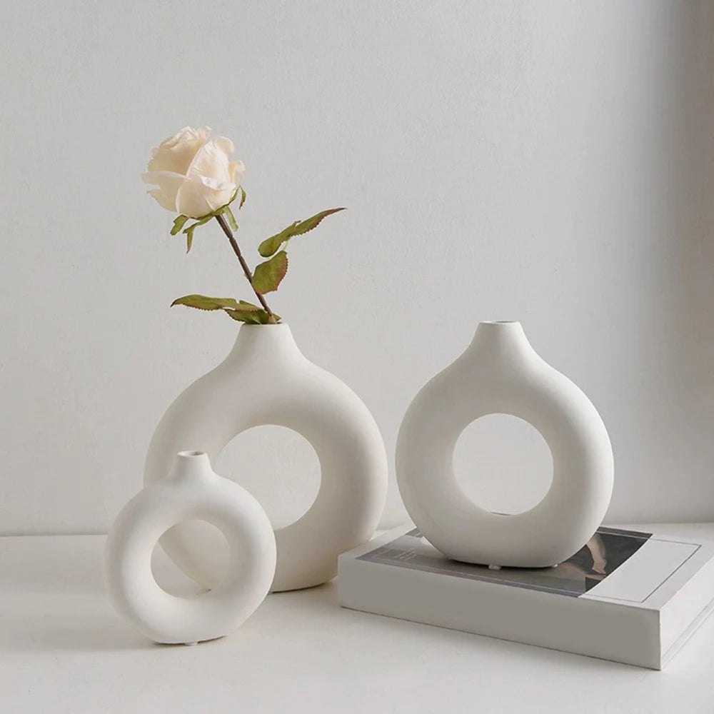 Nordic Hollow Decorative Vase