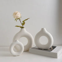 Nordic Hollow Decorative Vase