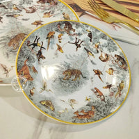 Jungle Ceramic Dinnerware Set