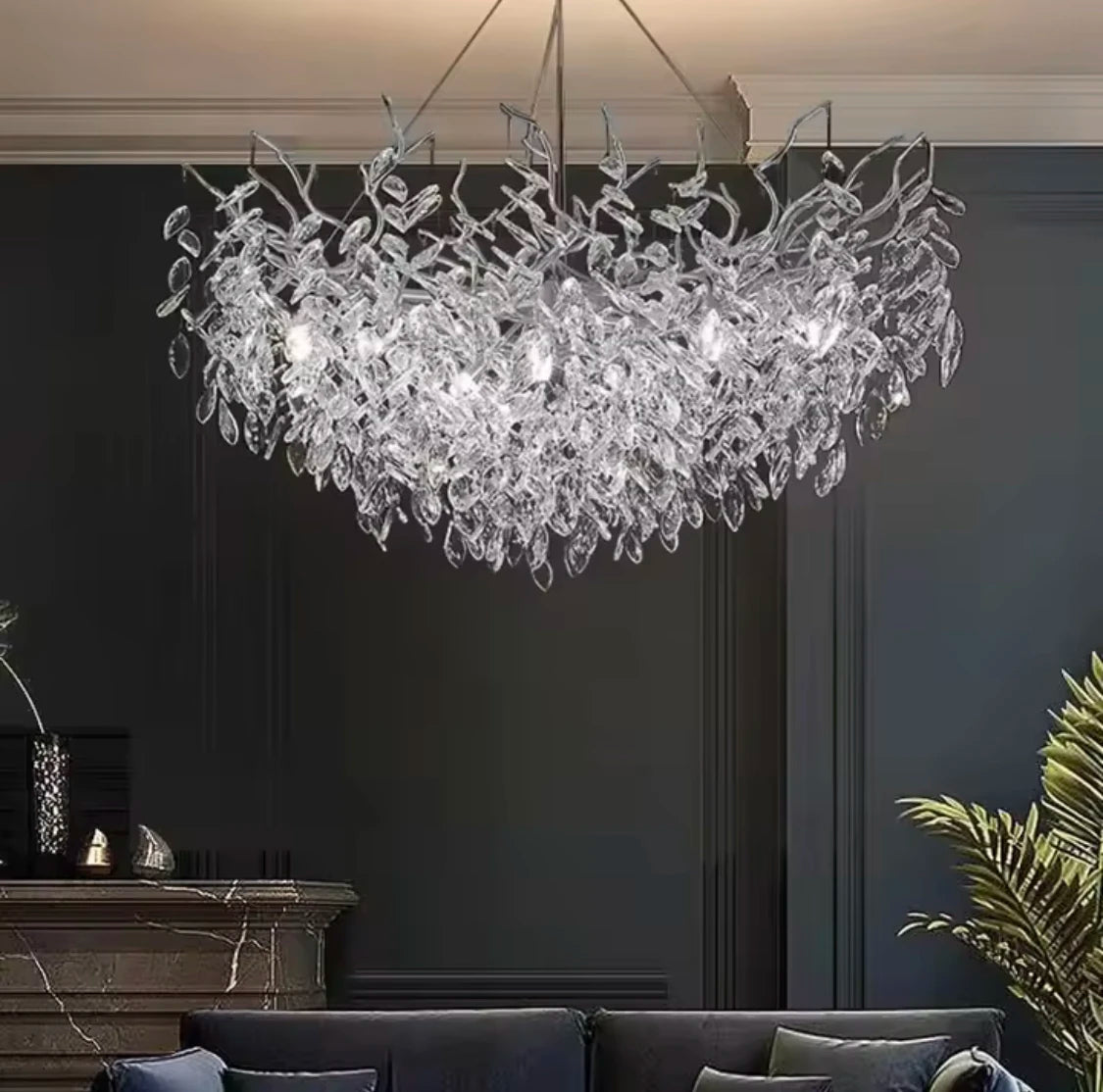 Crystal Island LED Chandelier