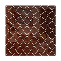 Geometric Triangle Mirror Stickers