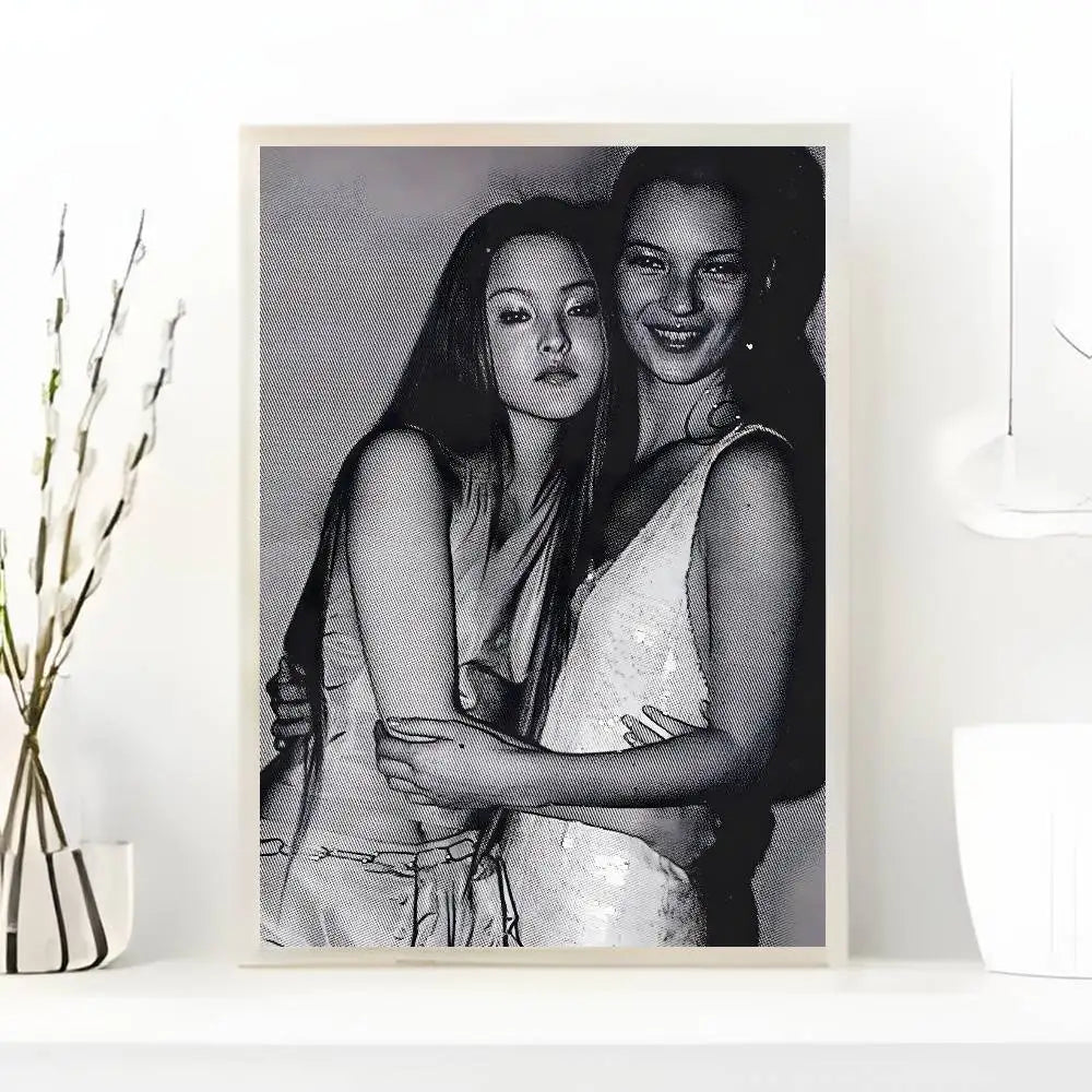 Monochrome Fashion Poster Prints