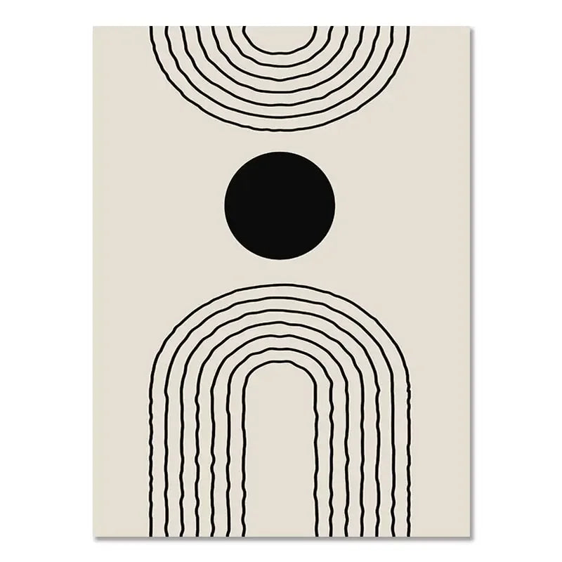 Boho Geometric Line Prints