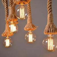 Hemp Rope Pendant Light