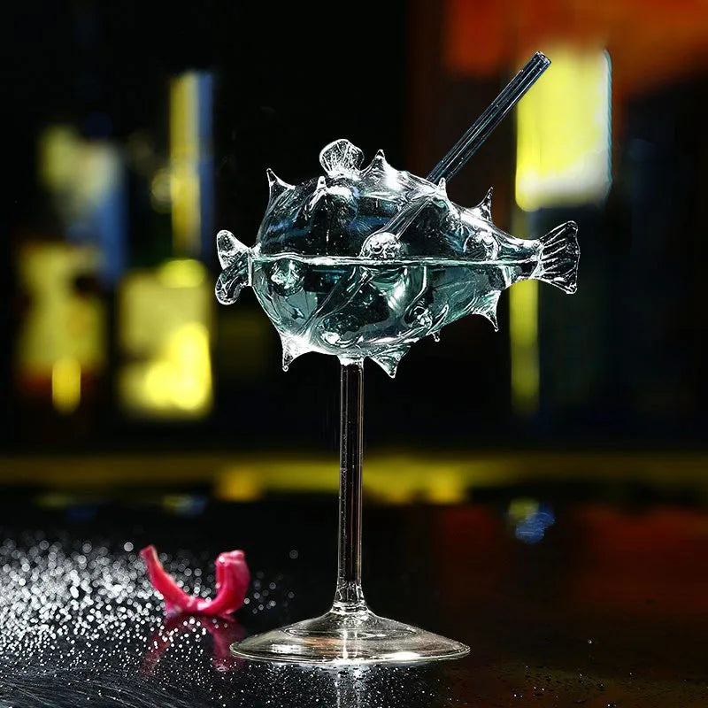 Sculptural Animal Cocktail Goblet