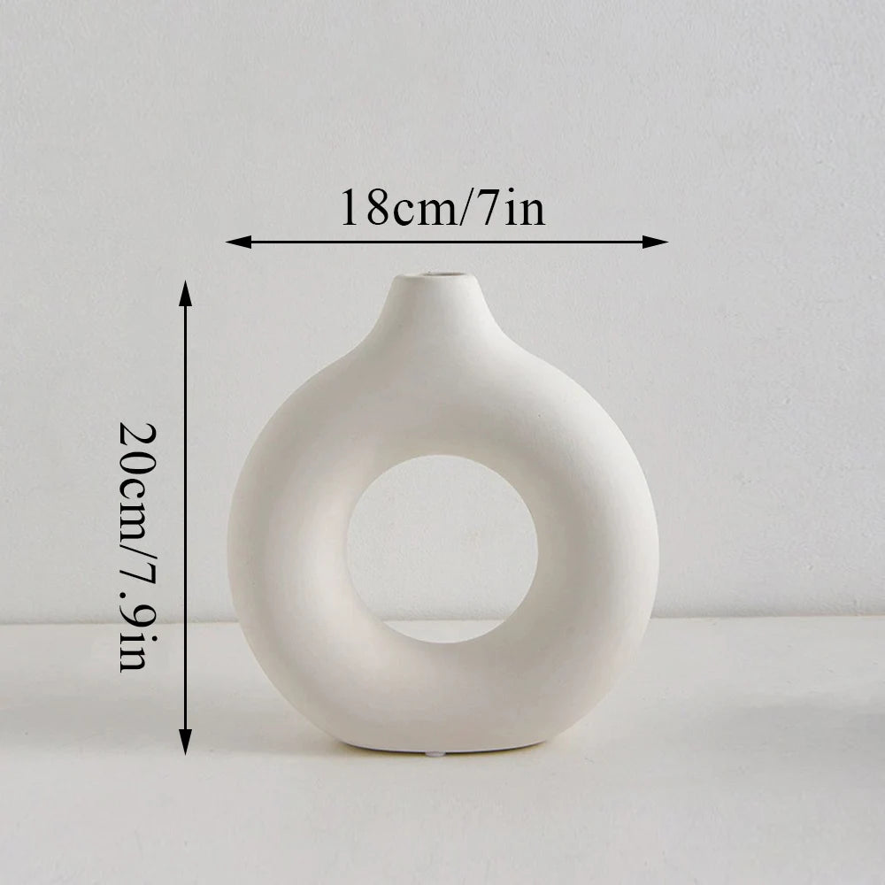 Nordic Hollow Decorative Vase