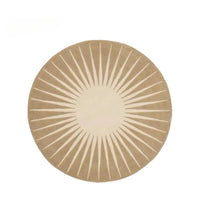 Round Fluffy Lounge Rug
