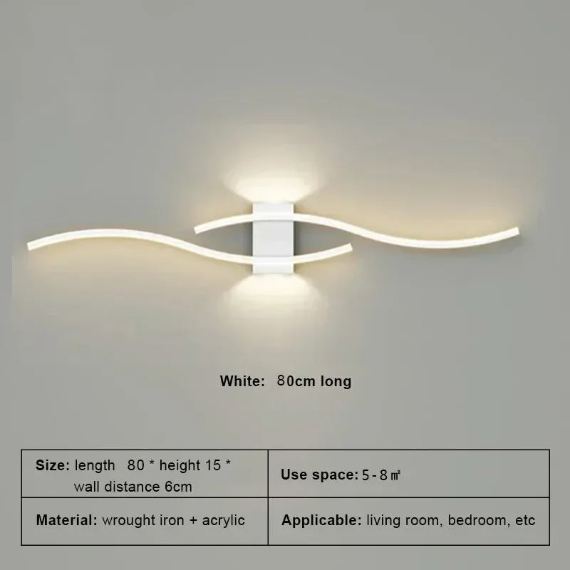 Long Strip LED Sconce