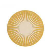 Round Fluffy Lounge Rug